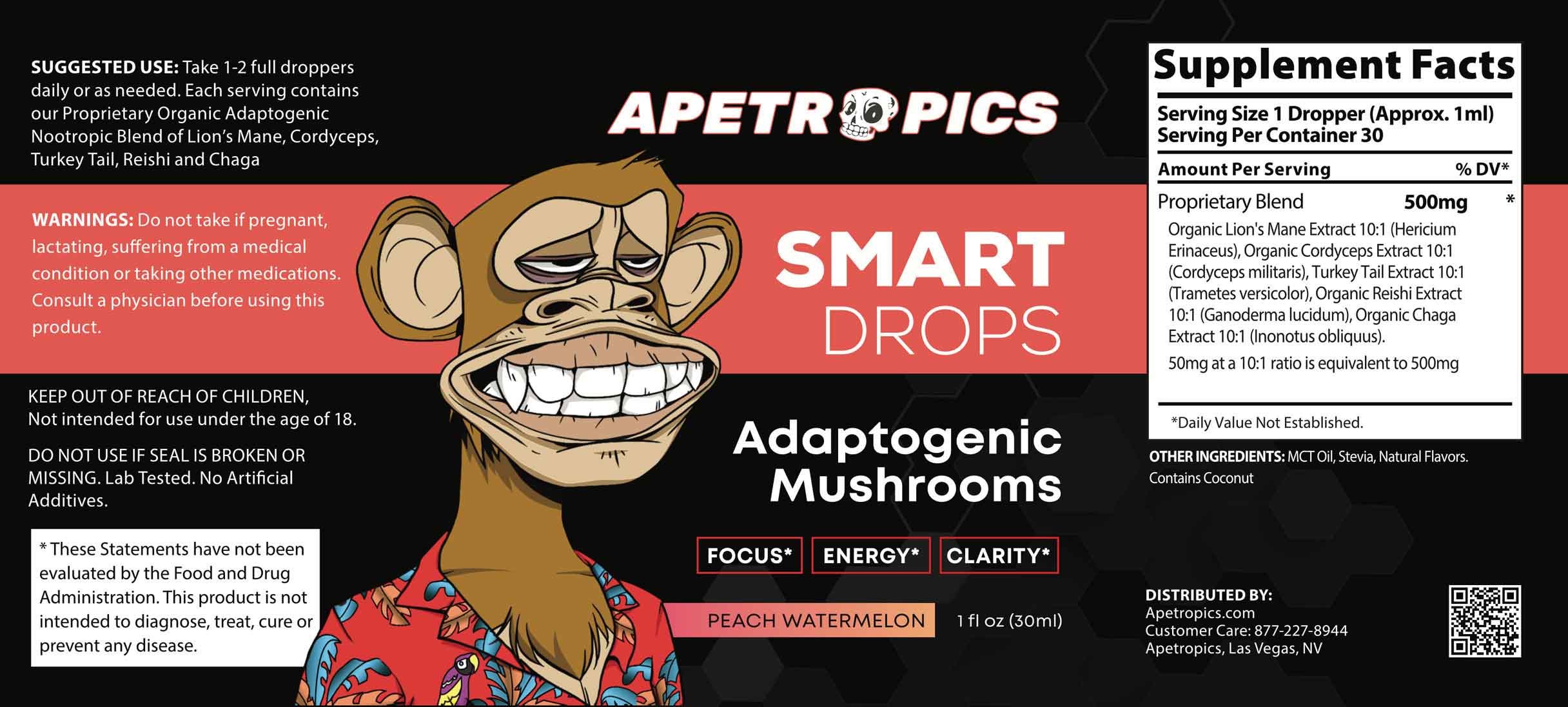 Smart Drops Label